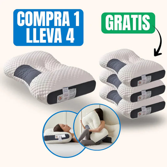 Paga 1 y Llévate 4 Almohadas Premium – Alivio y Descanso Garantizado